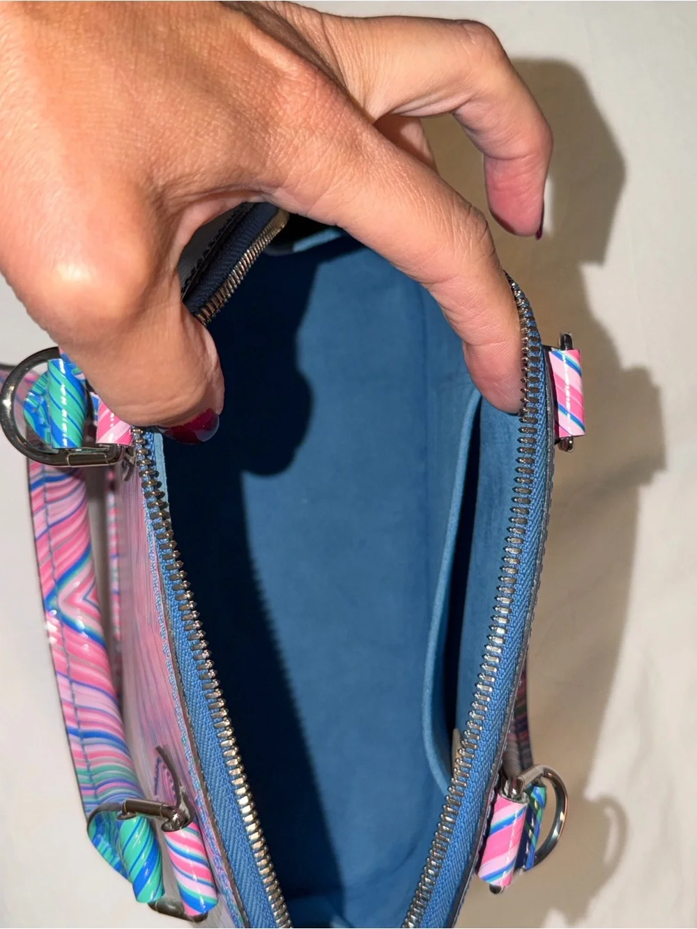 ⭐️RARE⭐️ Louis Vuitton Epi leather tropical print, Alma BB